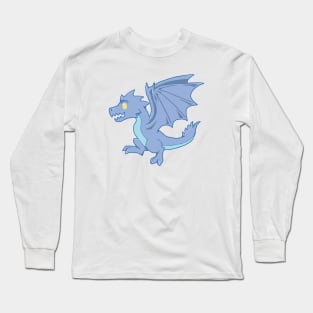 Cute Blue Wyvern Long Sleeve T-Shirt